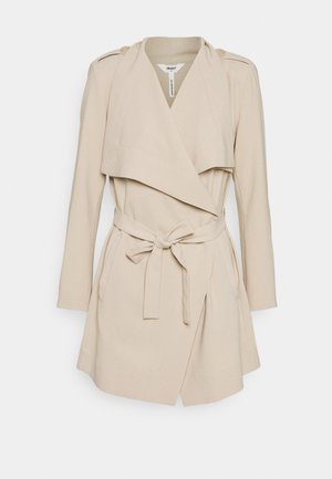 OBJANNLEE SHORT JACKET - Trench - humus