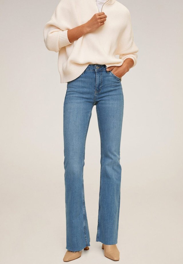 FLARE - Jean flare - bleu moyen