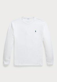 CLASSIC FIT JERSEY LONG-SLEEVE T-SHIRT - Pitkähihainen paita - white