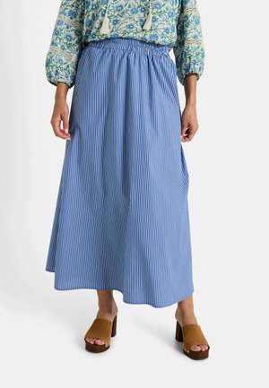 LONGUE  - Falda larga - bleu