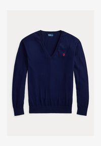 Selected, bright navy