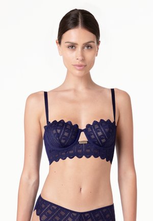 A BALCONCINO CON ALLURE  - Reggiseno a balconcino - viola scuro