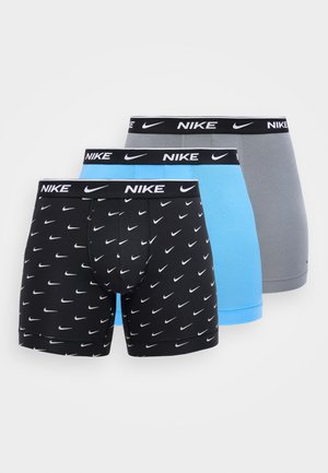 BRIEF 3 PACK - Lange Boxershorts - cool grey/blue