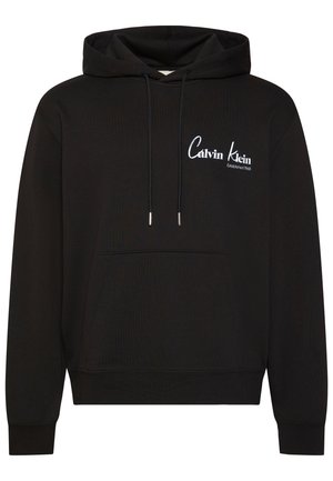 Calvin Klein Jeans, GRAPHIC - Kapucnis pulóver - black