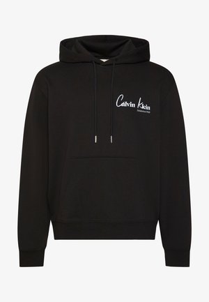 Calvin Klein Jeans, GRAPHIC - Kapucnis pulóver - black