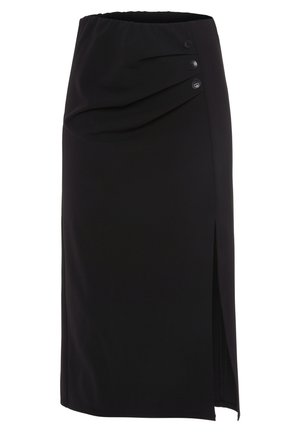 MIDI - Pencil skirt - schwarz