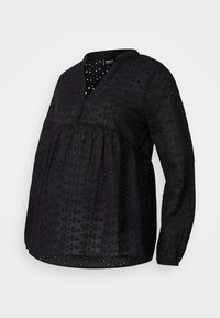 OLMMY EMBROIDERY - Tunica - black
