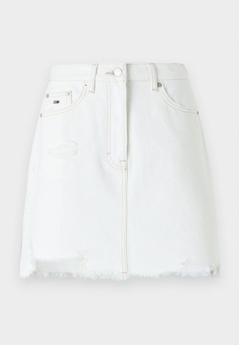 Tommy Jeans Jeansrok wit denim/whitedenim
