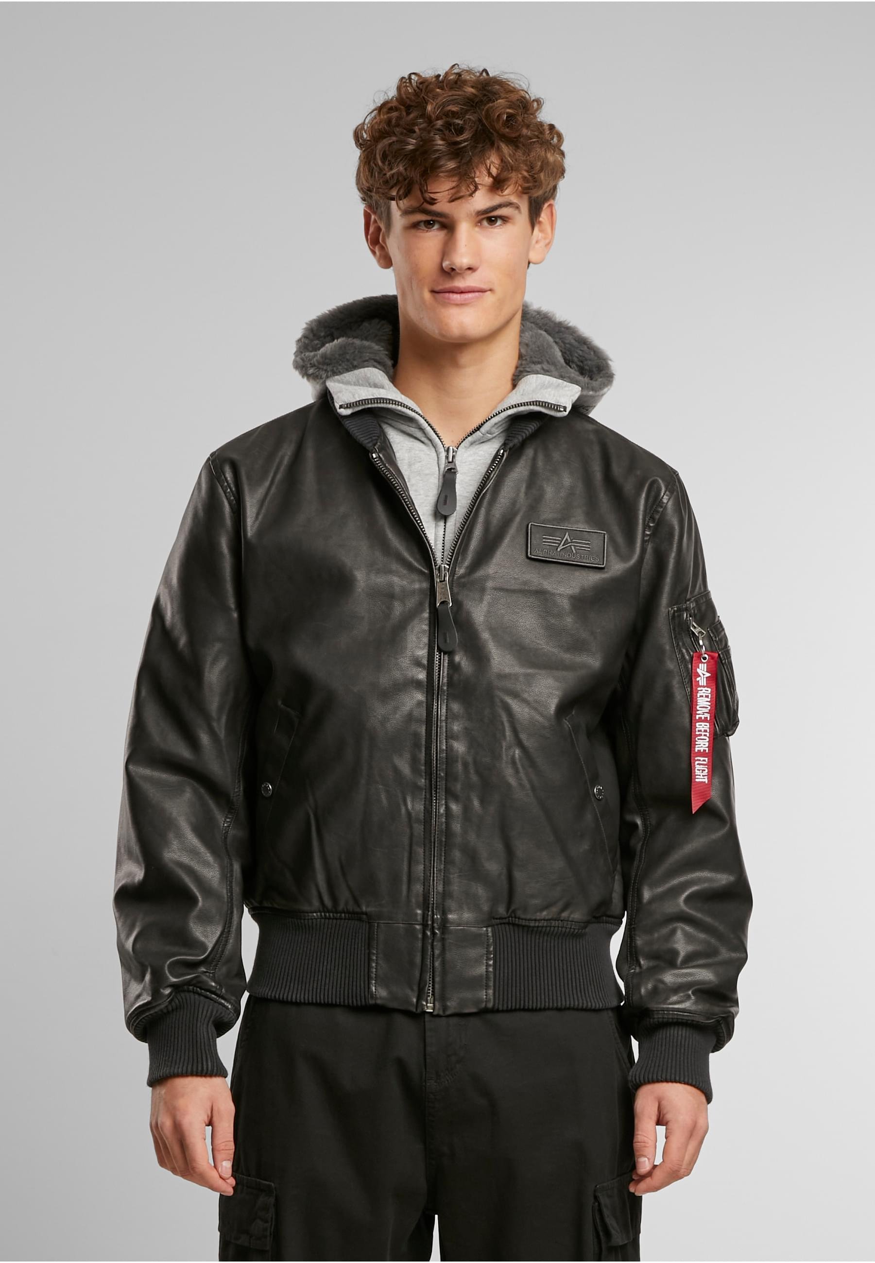 Alpha Industries MA-1 D-TEC FL - Bomber Jacket - black - Zalando.co.uk