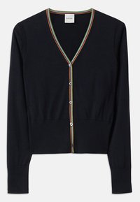 WOMENS CARDIGAN BUTTON - Gilet - blue