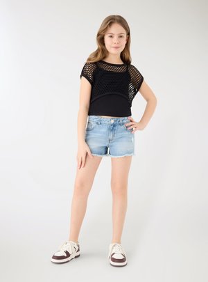 Terranova, Shorts di jeans - var blu denim medio