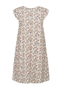 Cloud 5ive V-NECK - Freizeitkleid - white