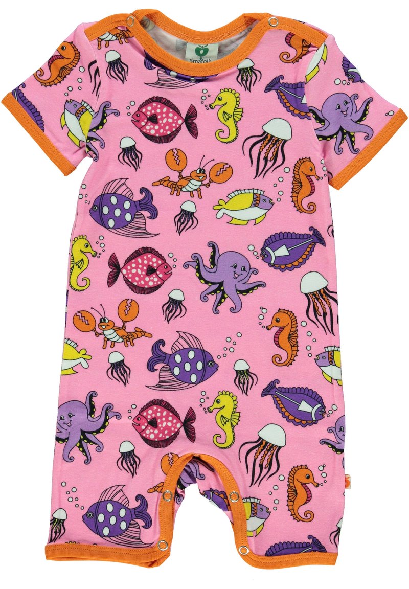 Småfolk FISH Tuta jumpsuit sea pink/fuxia Zalando.it