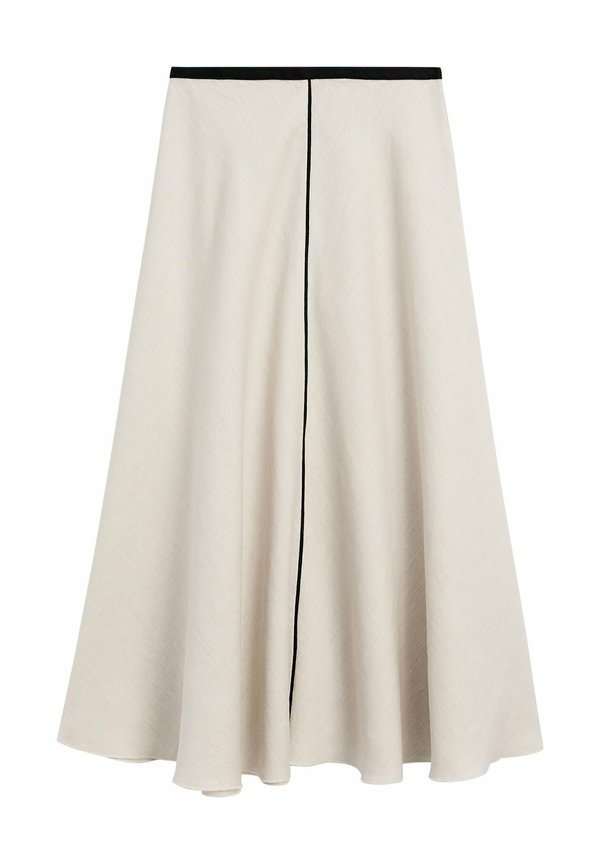 FLOUNCE MIDI - A-line skirt - BEIGE4