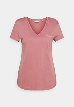 Camiseta básica - cozy rose