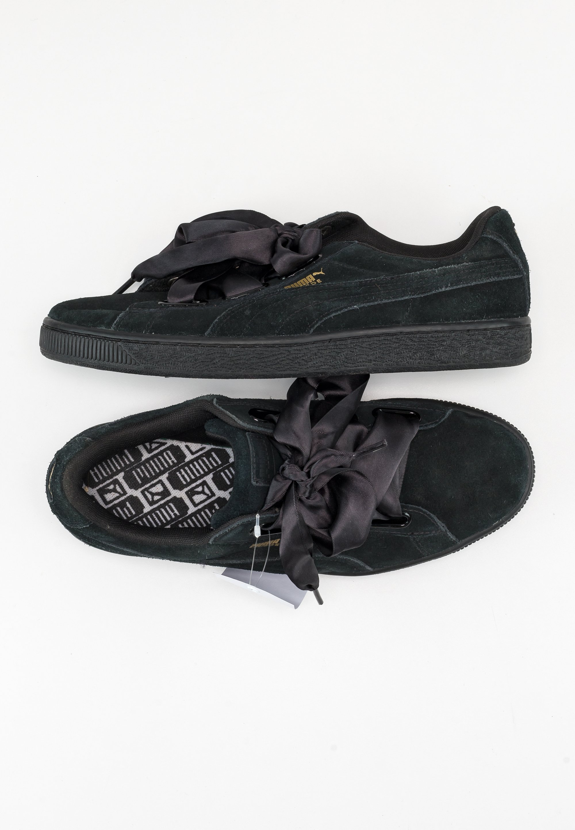 Puma Sneaker low black/schwarz (Pre-owned) Zalando