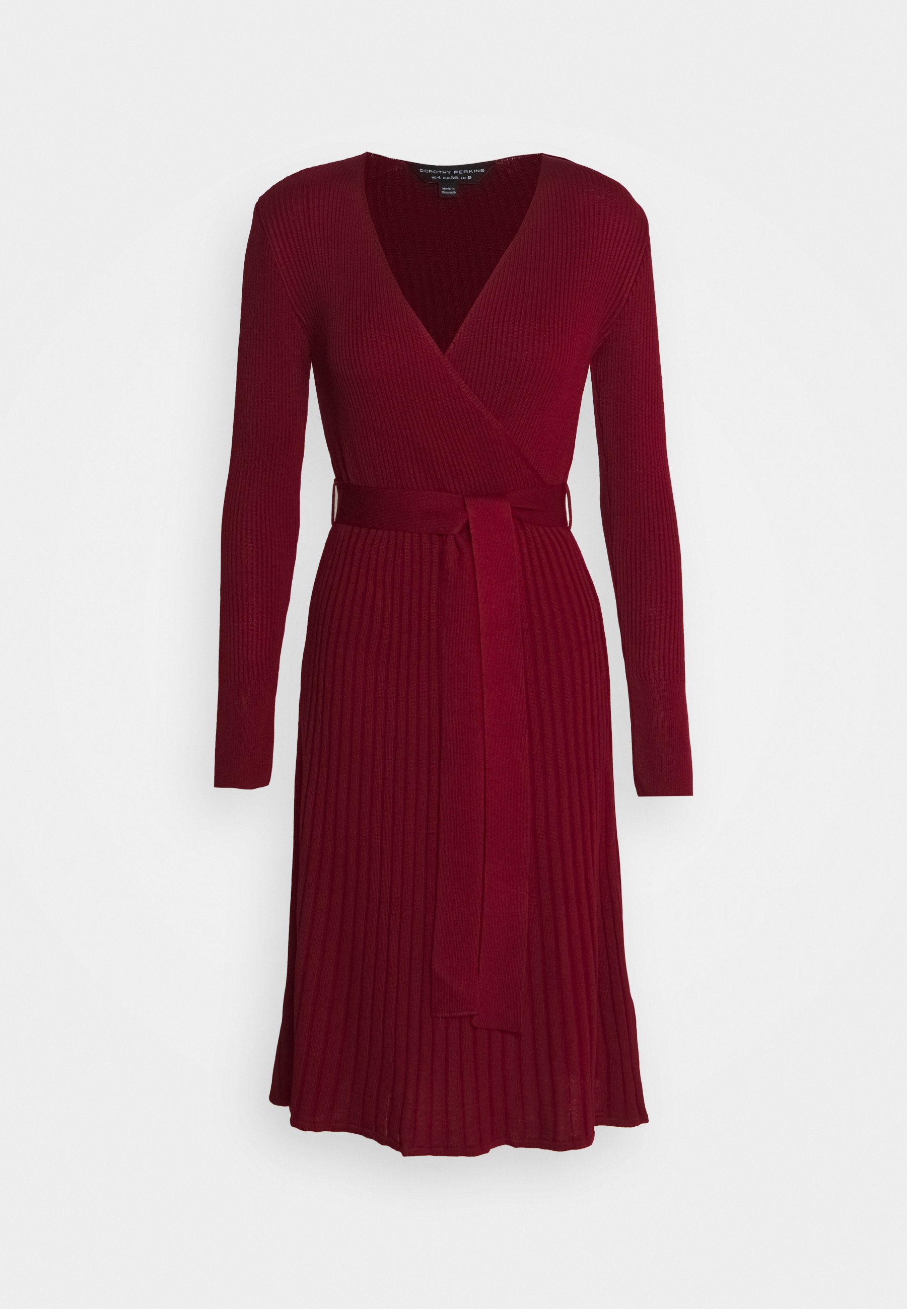 dorothy perkins burgundy dress