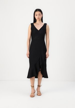 VICLARA MIDI DRESS - Koktailové šaty/večierkové šaty - black