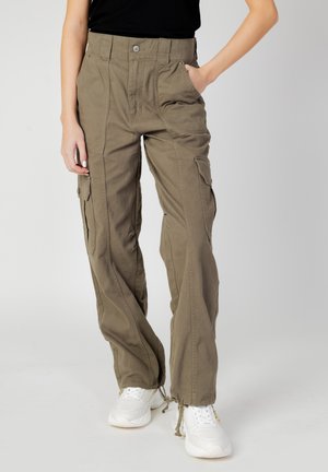 SELINA HW  - Cargobyxor - olive green