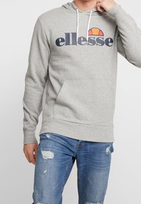 Ellesse Felpa con cappuccio - grey