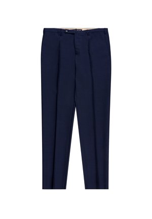 REGULAR FIT WOOL FABRIC TROUSERS - INCOTEX - Spodnie materiałowe