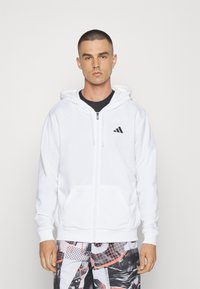 adidas Performance CLUB - Džemperis ar kapuci - white