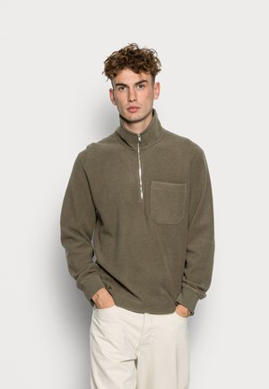 Collegepaita - khaki green