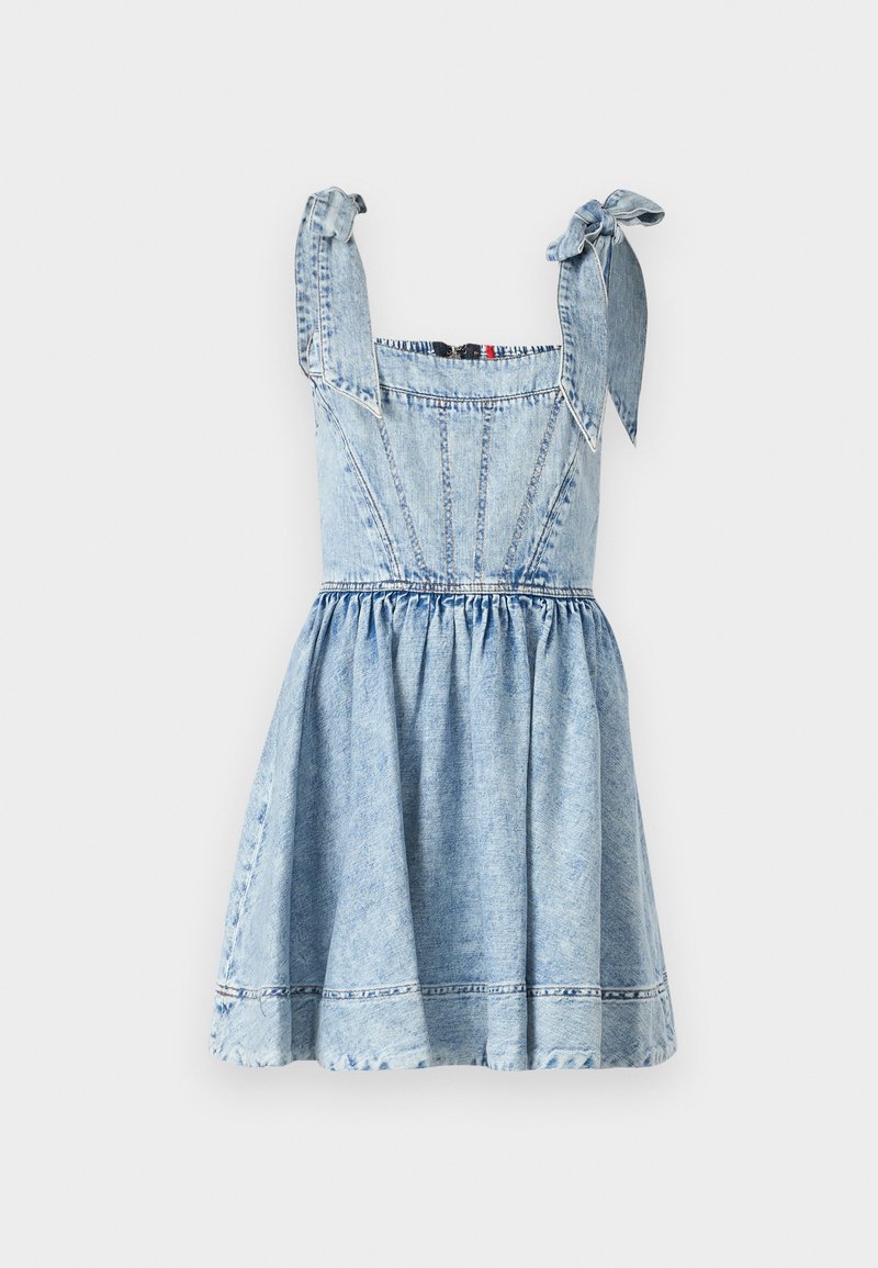 blue ditsy print dress NURSING COLLECTION: Be Your Best Blue Ditsy Floral Babydoll Dress – Shop  the Mint main image 0