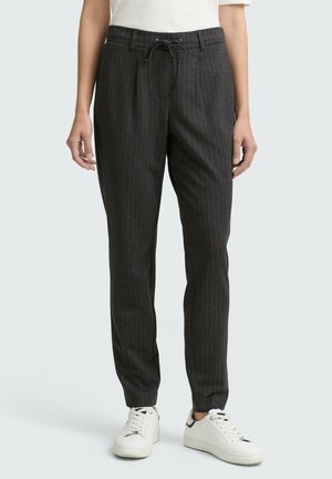 Pantaloni - grey white pinstripe