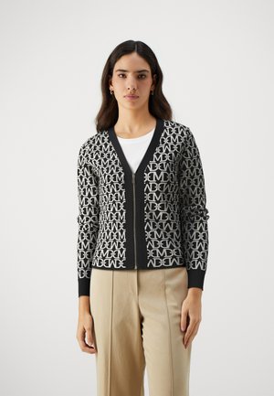 MATI ALLOVER CARDI - Cardigan - black