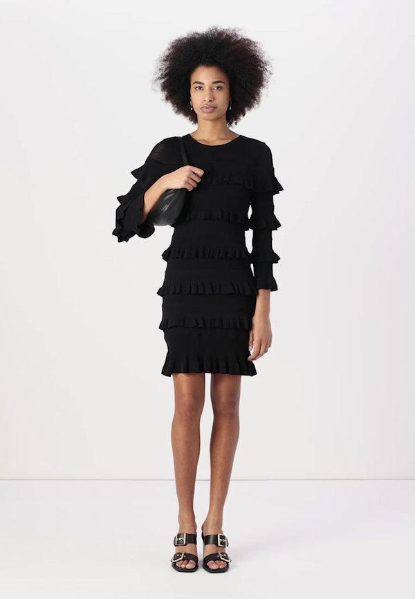 VIOLET FRILL MINI DRESS - Jumper dress4