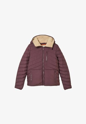 FatFace, COLOUR BLOCK PUFFER JACKET - Vinterjakker - plum purple