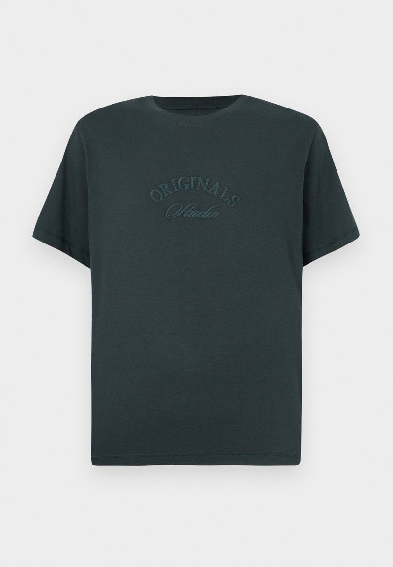 jack & jones T-shirt basic donkergrijs