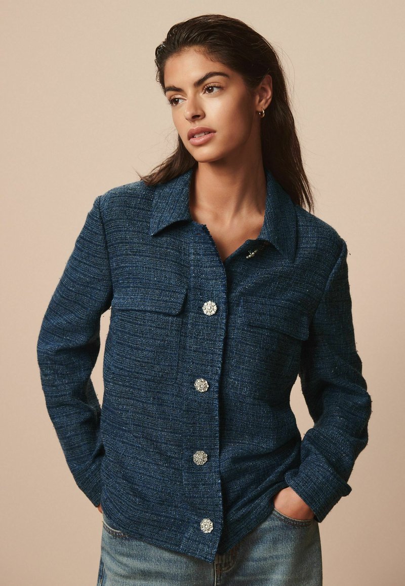 Next BOUCLE - REGULAR FIT - Let jakke / Sommerjakker - denim