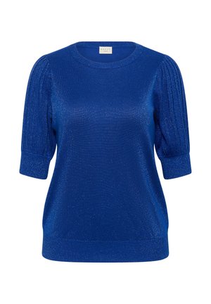 Kaffe Curve REGITTA PLEAT - Triko s potiskem - surf the web