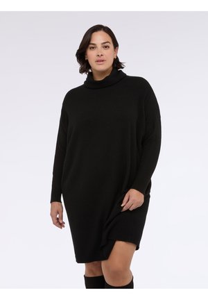 Abito in maglia - nero