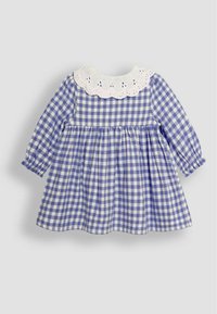 JoJo Maman Bébé GINGHAM  SET - REGULAR FIT - Tamprės – kelnės - lilac purple fairy applique