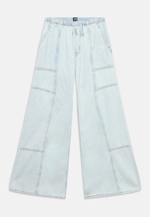 SEAMED - Kavbojke na trapez - light wash