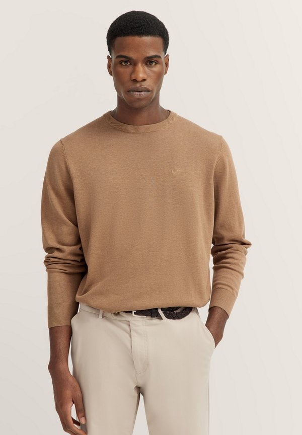 Strickpullover - taupe