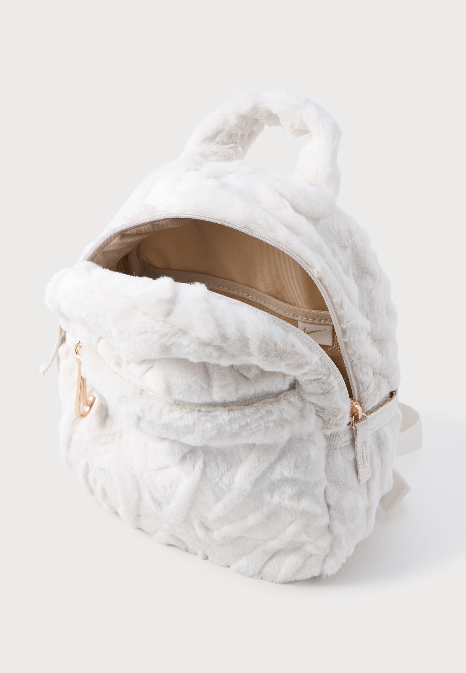 Off-White Faux-Fur Mini Backpack eefea1ed-cad1-4e50-948e-  main image 3
