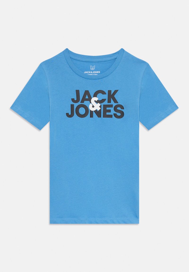Jack & Jones Junior T-shirt print blauw Jack & Jones Junior T-shirt print blauw