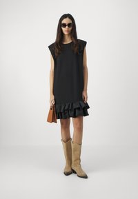 Custommade JOAN - Rochie din jerseu - meteorite