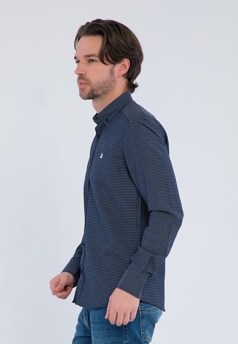 Herren Freizeithemden | Giorgio Di Mare Hemd navy/royal - FO23279 Herren Freizeithemden | Giorgio Di Mare Hemd navy/royal - FO23279