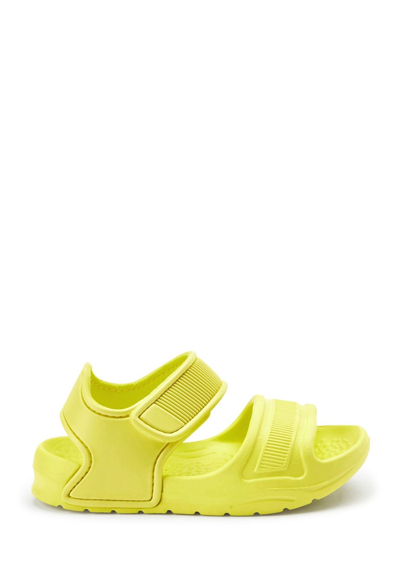 Next Badslippers geel