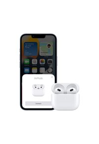 Apple AIRPODS 3RD GENERATION WITH LIGHTNING CHARGING CASE - Cuffie - white