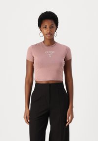 Guess Originals GO VINTAGE BAKER  - Camiseta estampada - twilight lavender