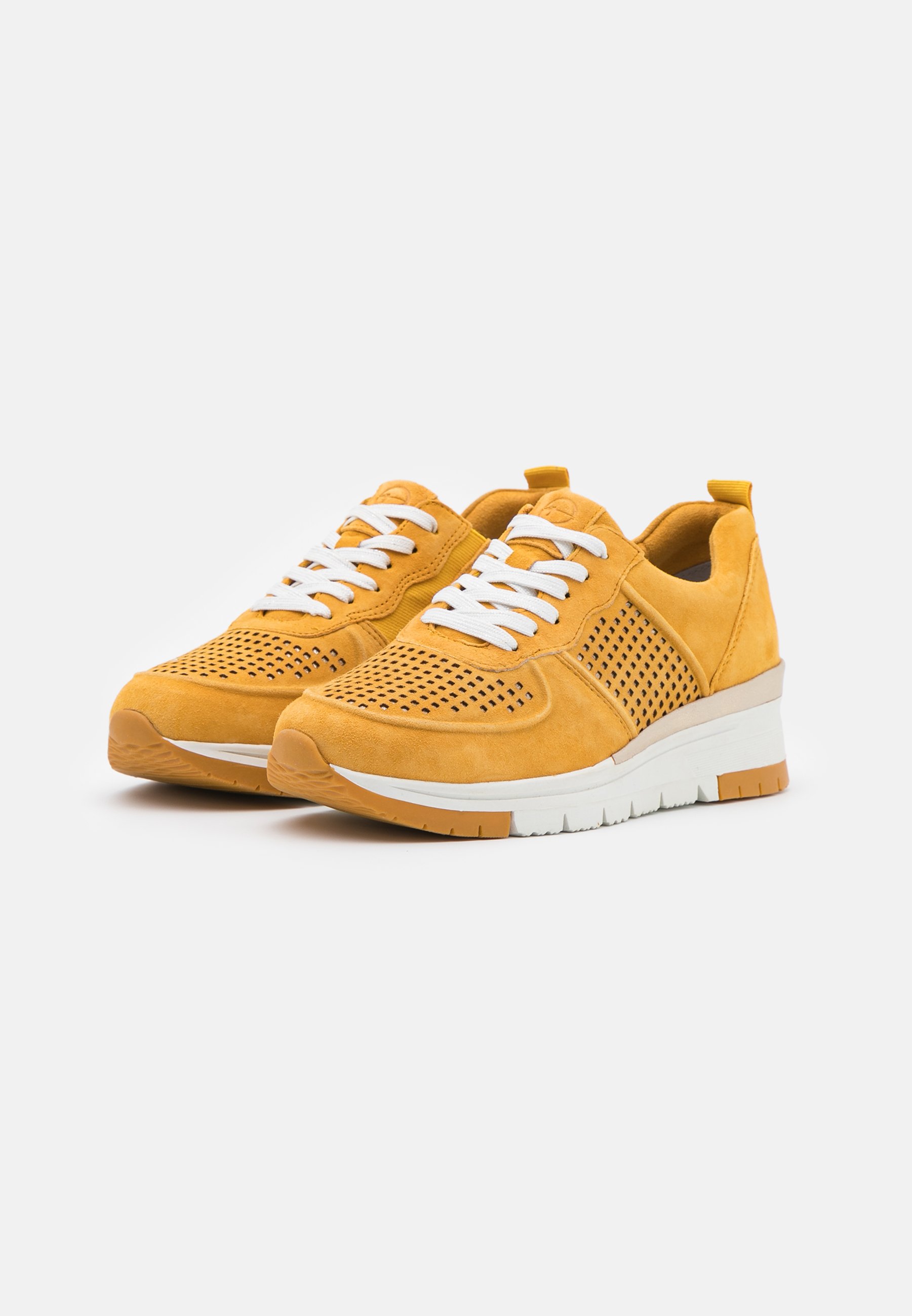 Tamaris LACE-UP - Sneakers laag - saffron/punch/Geel - Zalando.nl