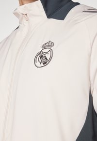 adidas Performance REAL MADRID EU PRESENTATION JACKET - Squadra - putty mauve/dark grey/charcoal