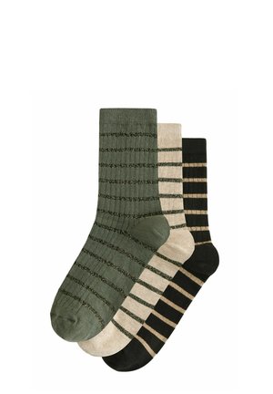 SPARKLE STRIPE ANKLE 3 PACK - Socken - neutral