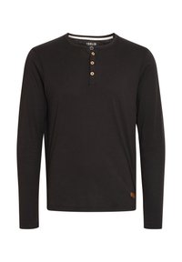 SDVOLKO - Tops ar garām piedurknēm - black